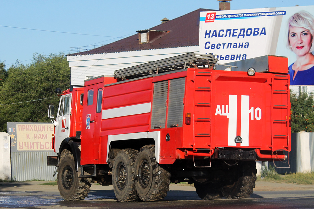 Оренбургская область, № Е 166 СХ 56 — КамАЗ-4310