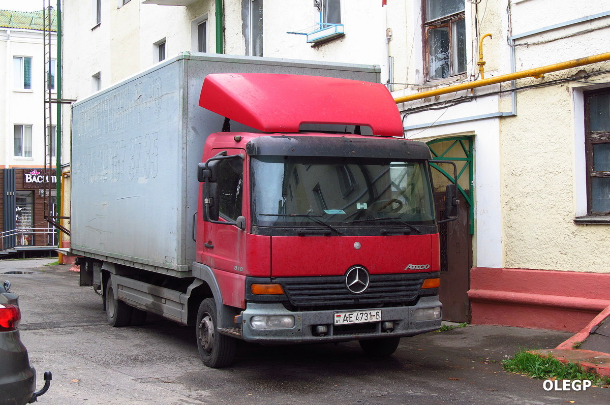 Могилёвская область, № АЕ 4731-6 — Mercedes-Benz Atego 818