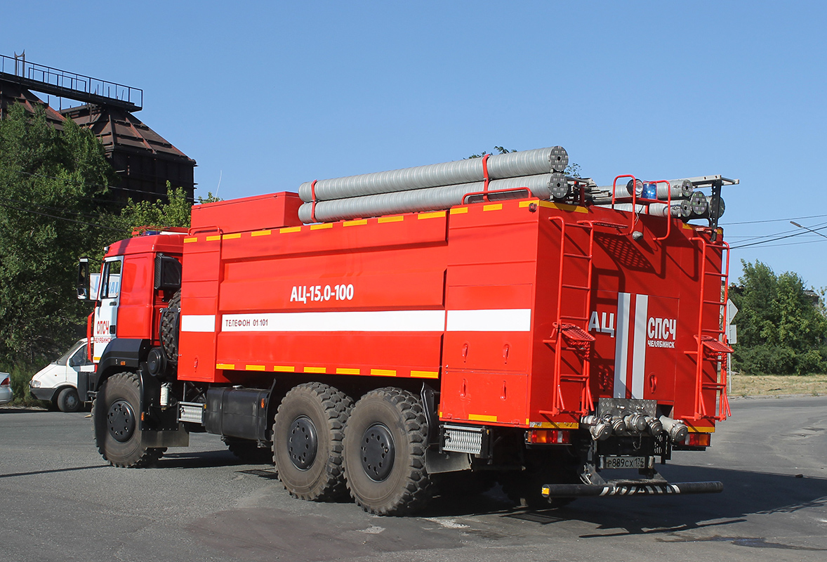 Челябинская область, № Р 889 СХ 174 — Урал-63701