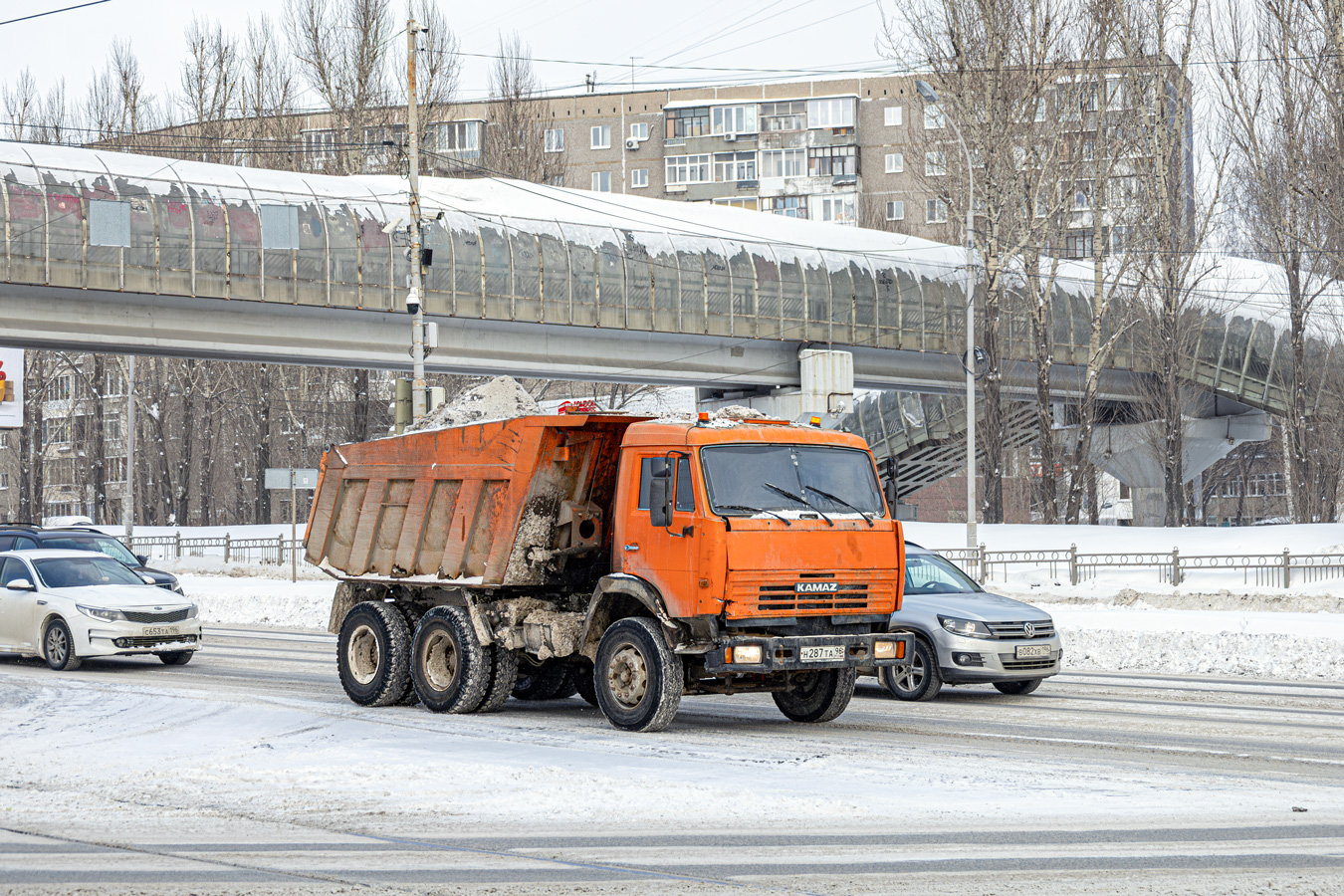 Свердловская область, № Н 287 ТА 96 — КамАЗ-65115 [651150]