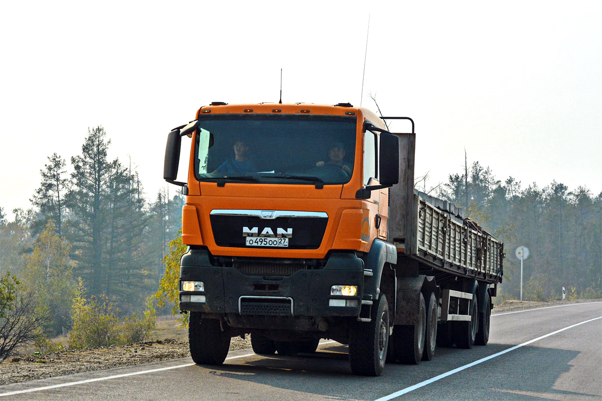 Саха (Якутия), № О 495 ОО 27 — MAN TGS 33.430