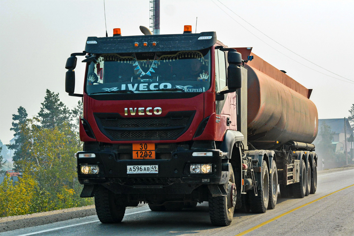 Магаданская область, № А 596 АВ 49 — IVECO (общая модель)