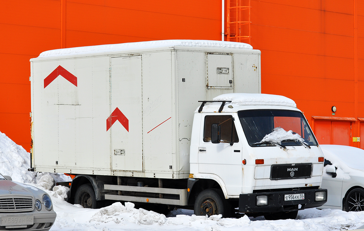 Омская область, № Е 956 КК 55 — VW-MAN G90