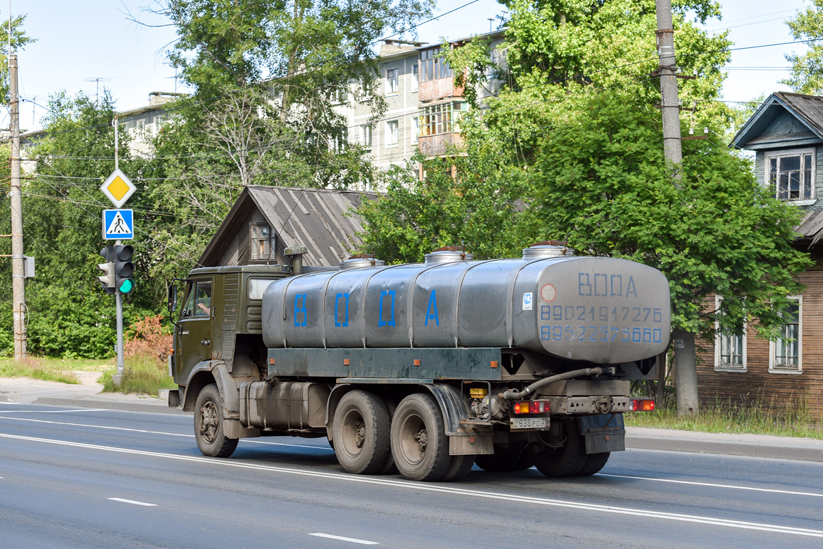 Архангельская область, № С 938 РО 29 — КамАЗ-53212