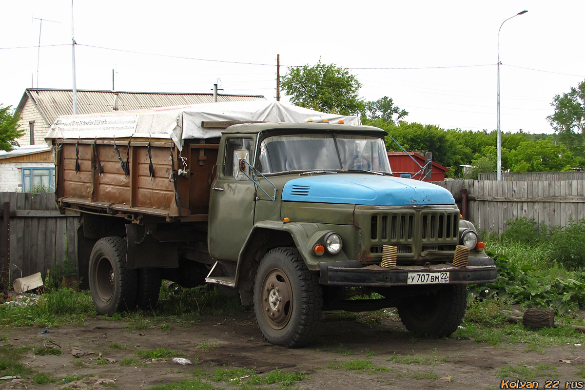 Алтайский край, № У 707 ВМ 22 — ЗИЛ-130 (общая модель)