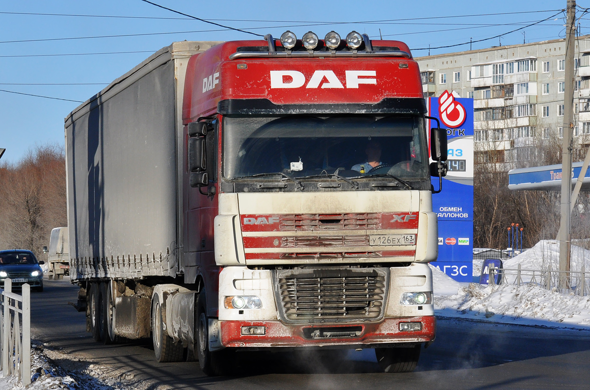 Самарская область, № У 126 ЕХ 163 — DAF XF95 FT