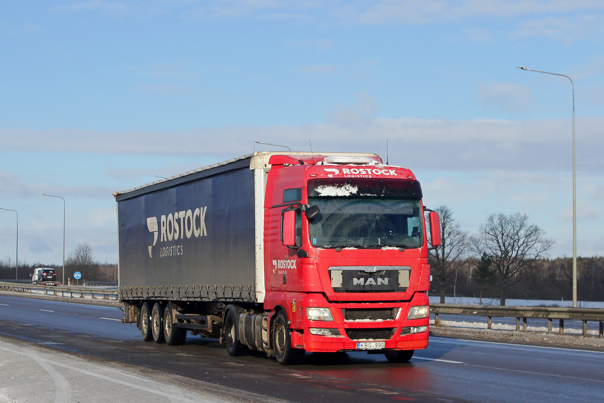 Литва, № KBG 990 — MAN TGX ('2007) (общая модель)