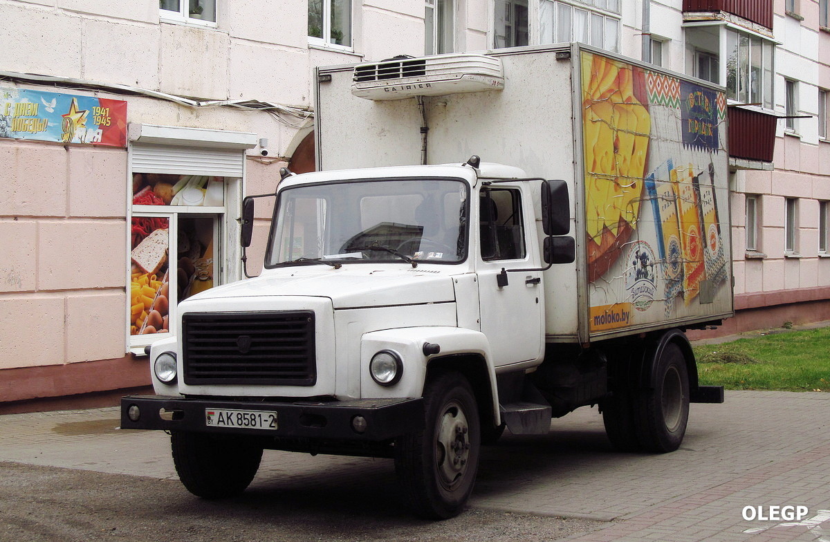 Витебская область, № АК 8581-2 — ГАЗ-3306/3307/3309 (общая модель)