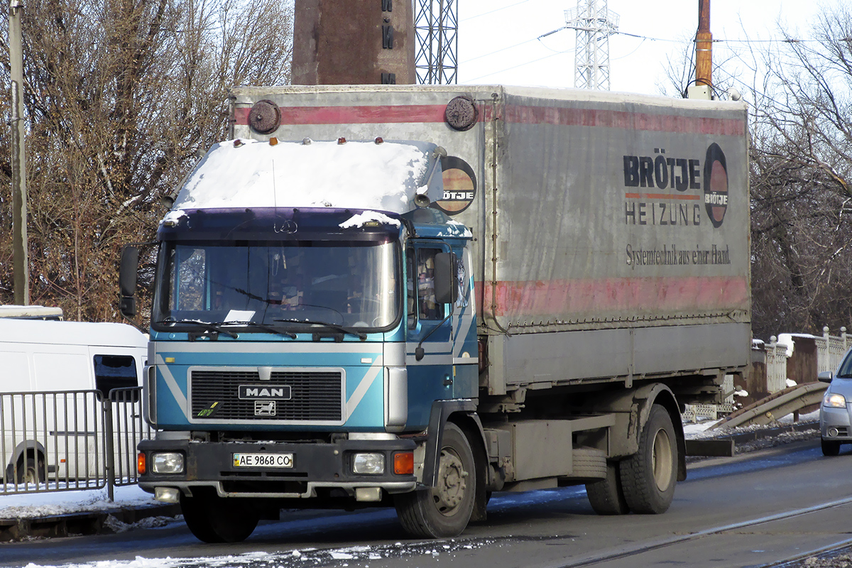 Днепропетровская область, № АЕ 9868 СО — MAN F90 18.xxx (общая)