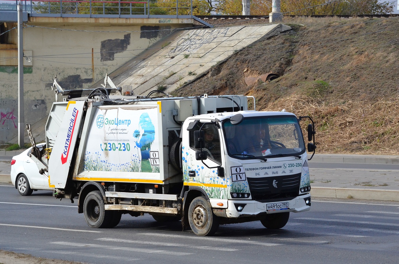 Волгоградская область, № Н 491 ОС 797 — КамАЗ-43089-F5 "Компас 9"