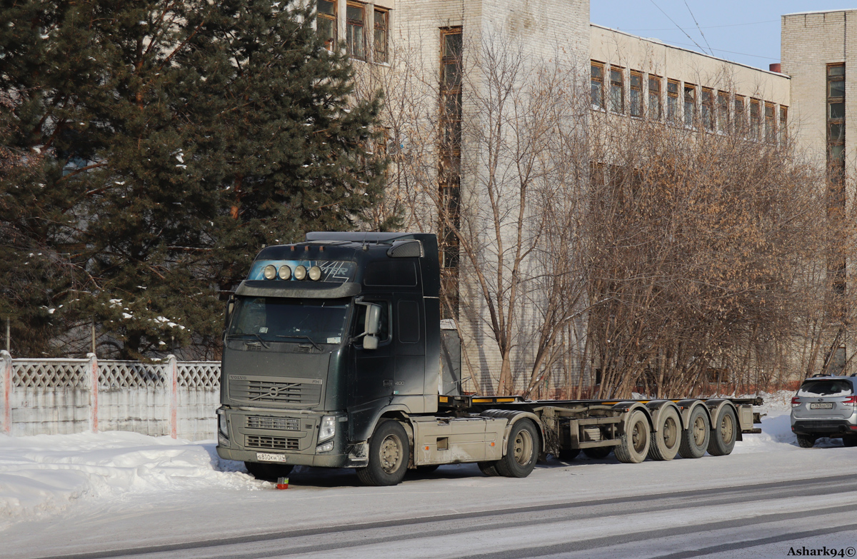Красноярский край, № В 830 КН 124 — Volvo ('2008) FH.480