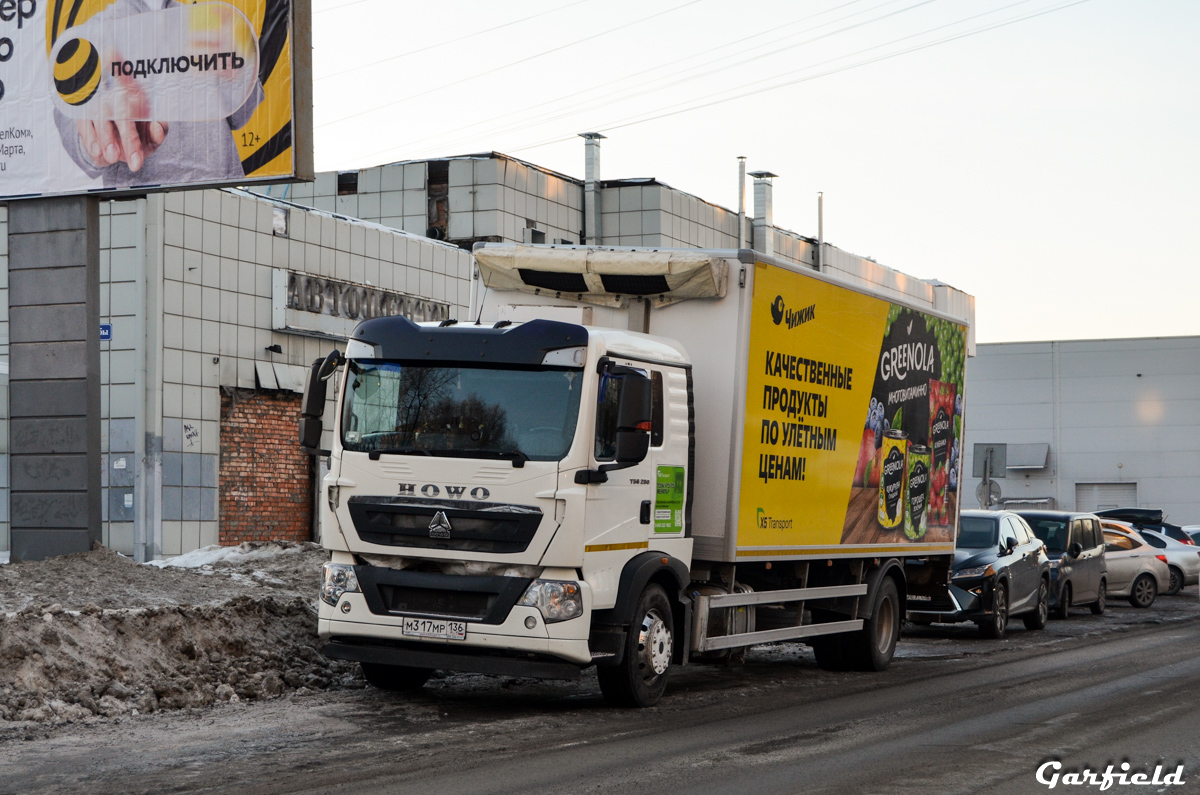 Новосибирская область, № М 317 МР 136 — Howo T5G ZZ1167