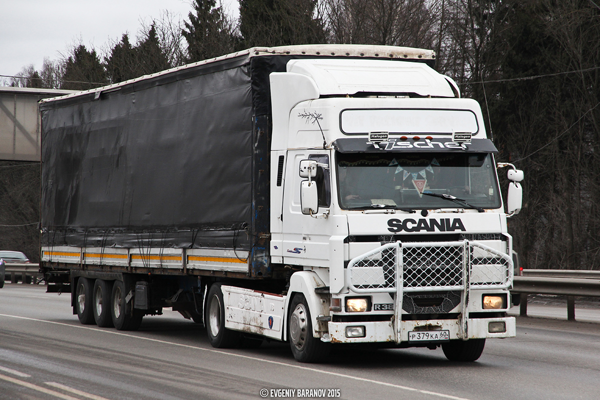 Псковская область, № Р 379 КА 60 — Scania (II) P113M