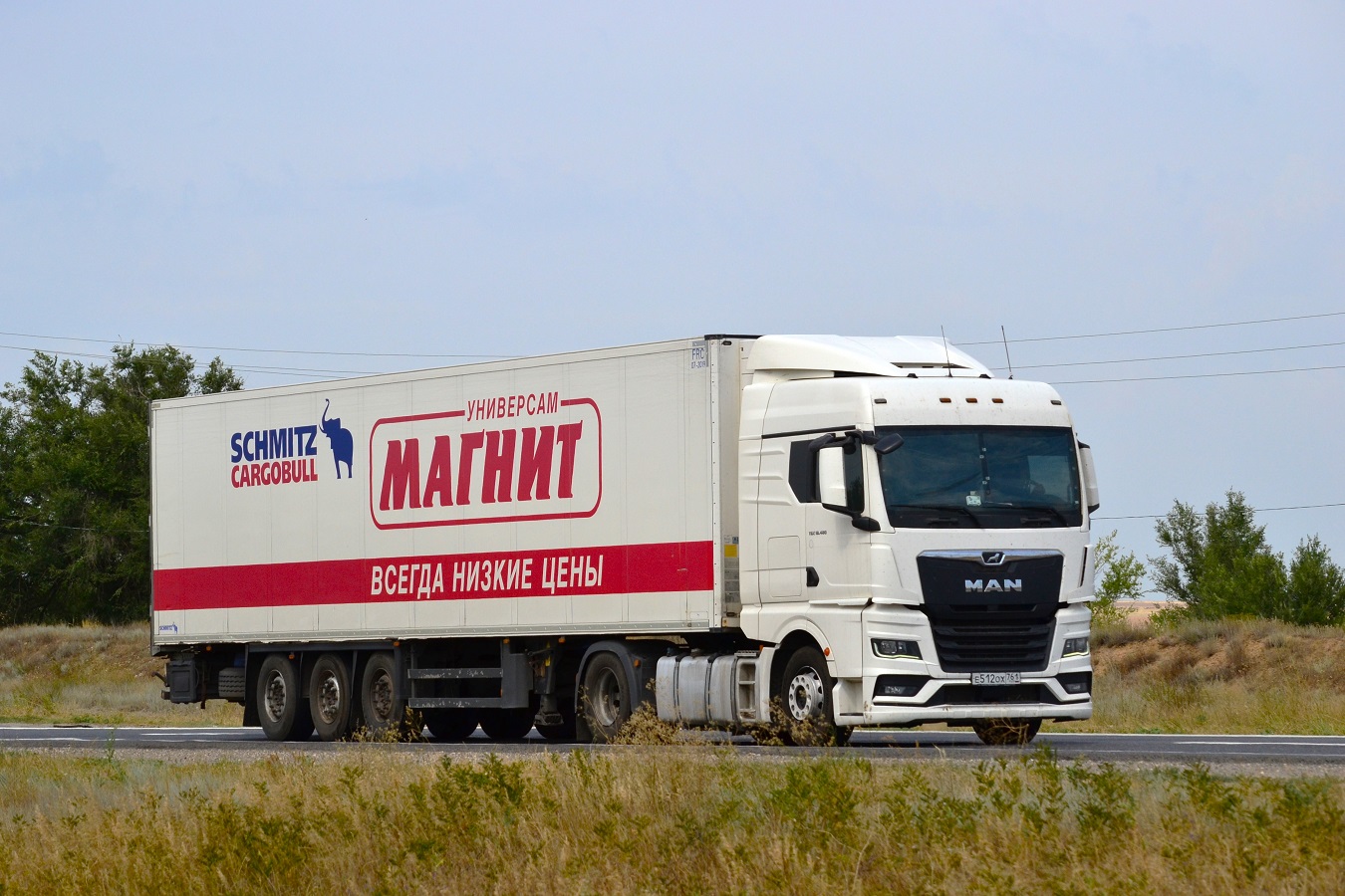 Волгоградская область, № Е 512 ОХ 761 — MAN TGX ('2020) 18.480