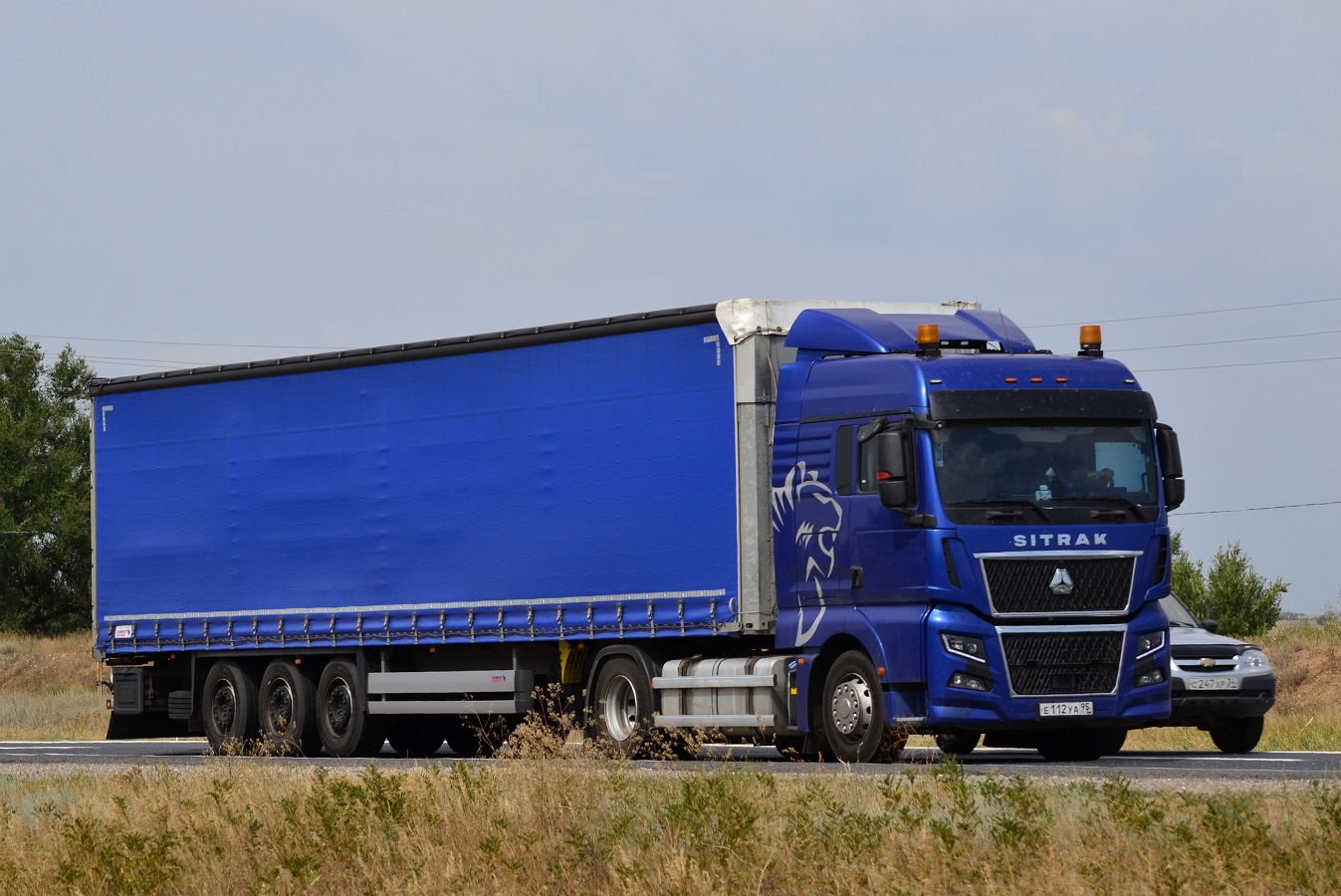 Чечня, № Е 112 УА 95 — Sitrak C7H ZZ4186 MAX