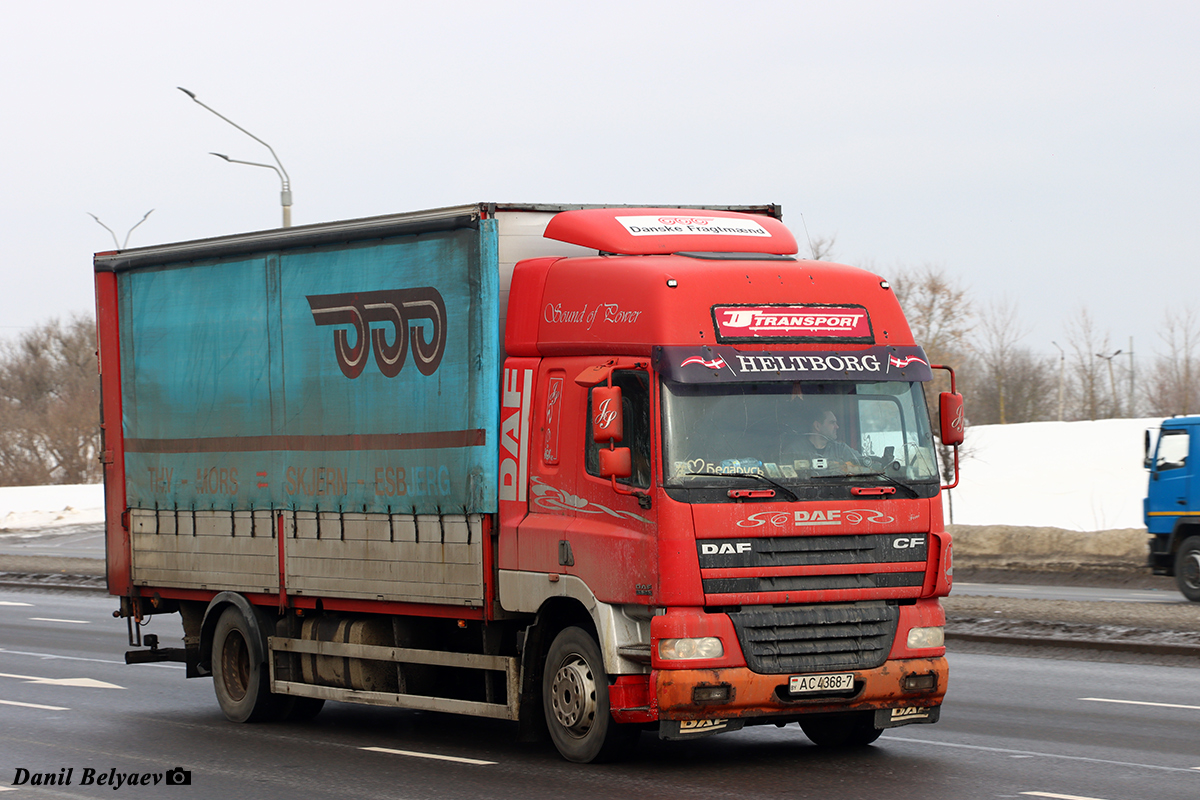 Минск, № АС 4368-7 — DAF CF85 FA