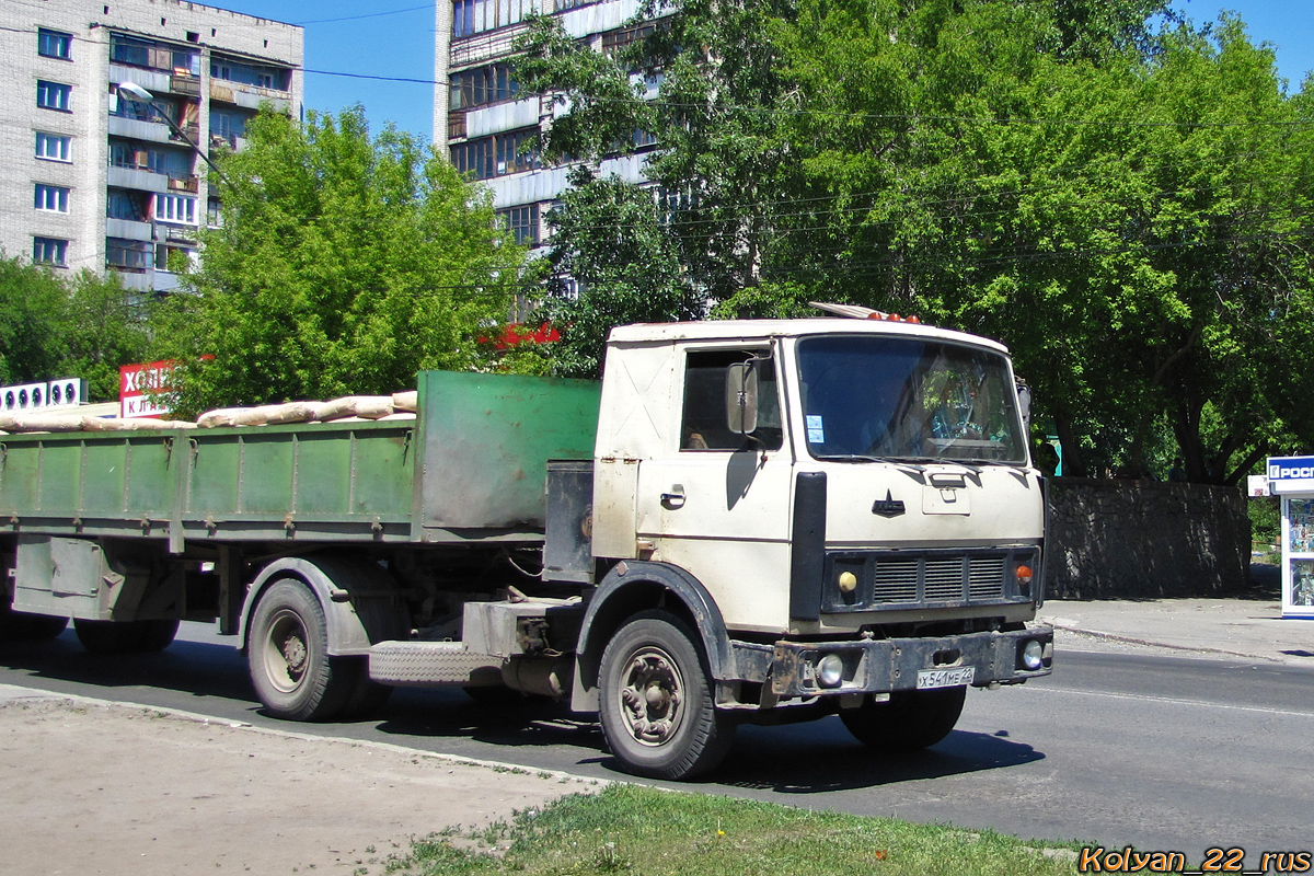 Алтайский край, № Х 541 МЕ 22 — МАЗ (общая модель)