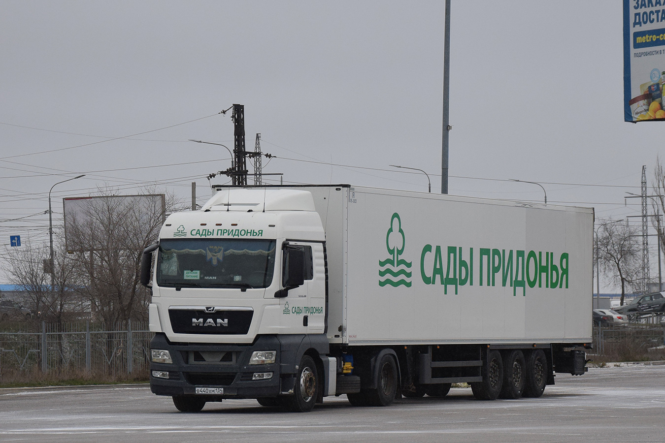 Волгоградская область, № В 440 ХМ 134 — MAN TGX ('2007) 18.400