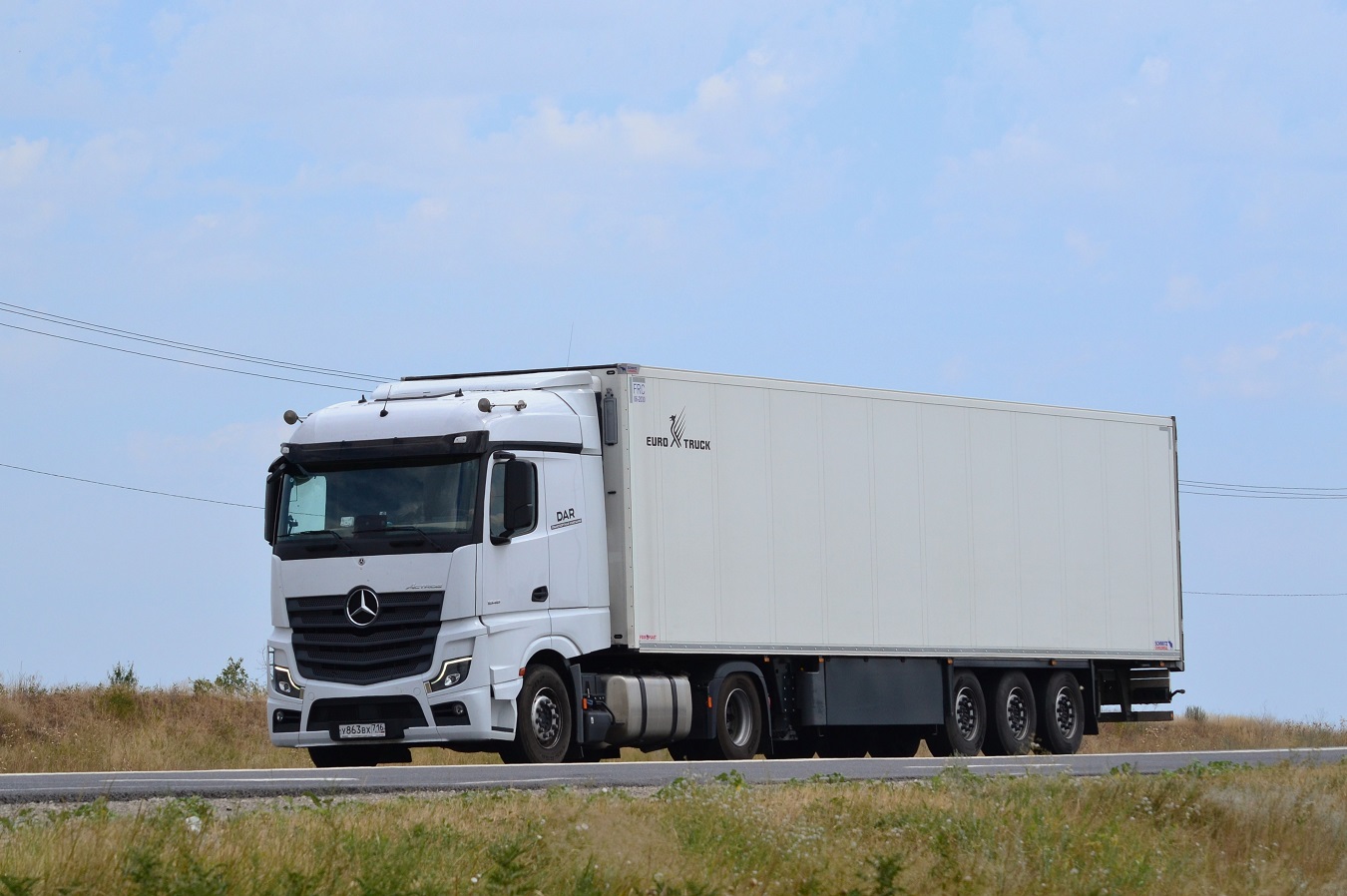 Татарстан, № У 863 ВХ 716 — Mercedes-Benz Actros ('2022) [LRD]