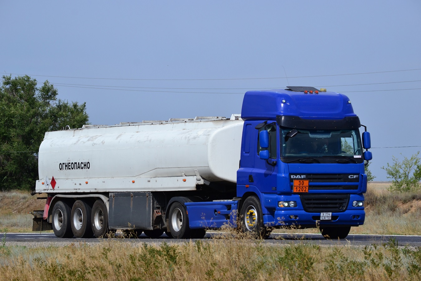 Краснодарский край, № Х 774 СА 123 — DAF CF85 FT