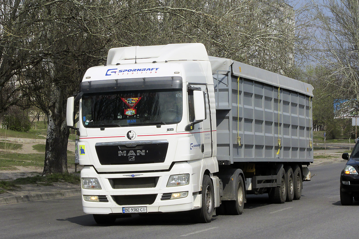 Николаевская область, № ВЕ 9382 СІ — MAN TGX ('2007) 18.440