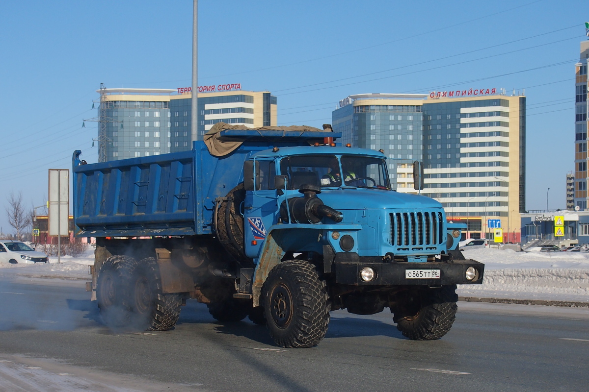 Ханты-Мансийский автоном.округ, № О 865 ТТ 86 — Урал-4320-40