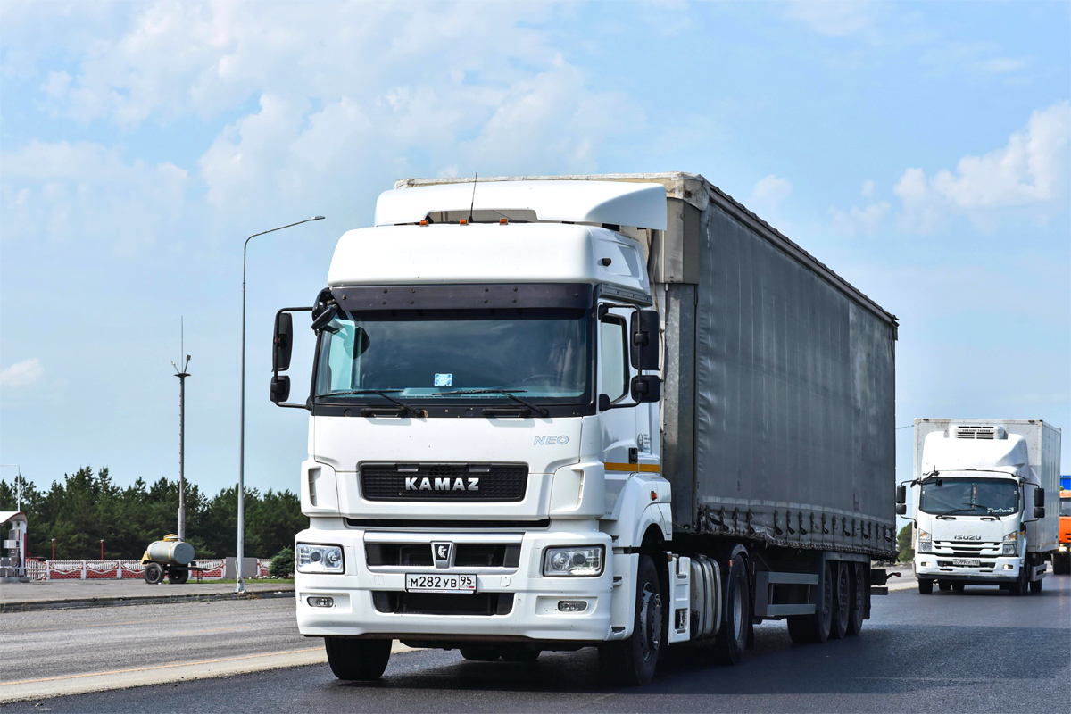 Чечня, № М 282 УВ 95 — КамАЗ-5490-S5(87)