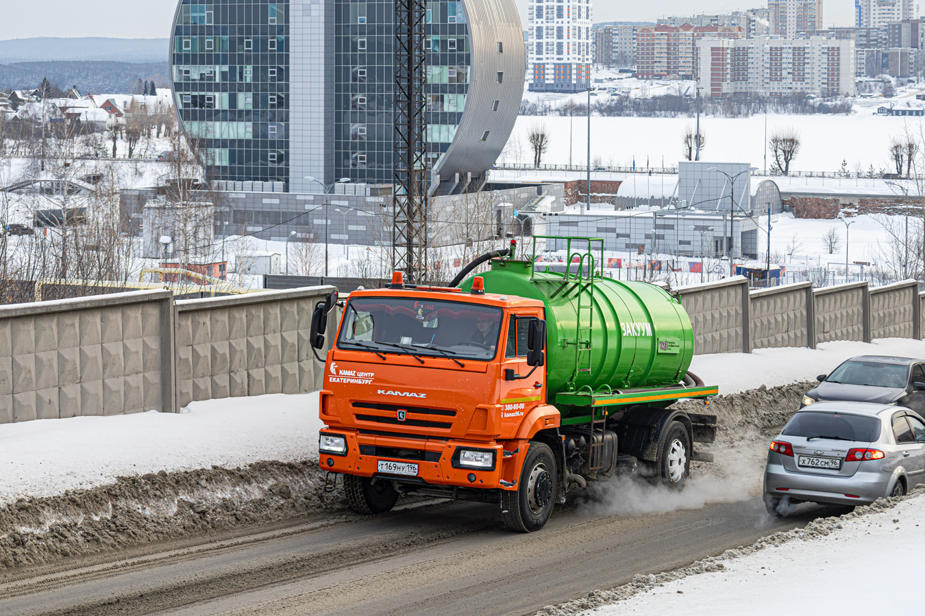 Свердловская область, № Т 169 НУ 196 — КамАЗ-53605-A5(48)