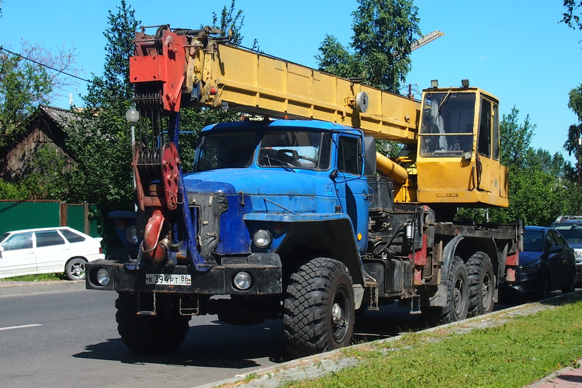 Ханты-Мансийский автоном.округ, № К 394 РТ 86 — Урал-4320-40