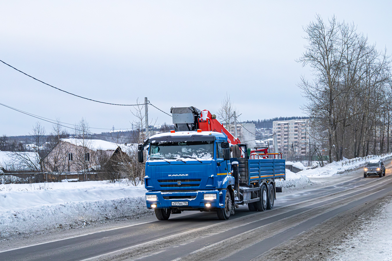 Свердловская область, № Х 311 ВЕ 196 — КамАЗ-65117-A5(48)