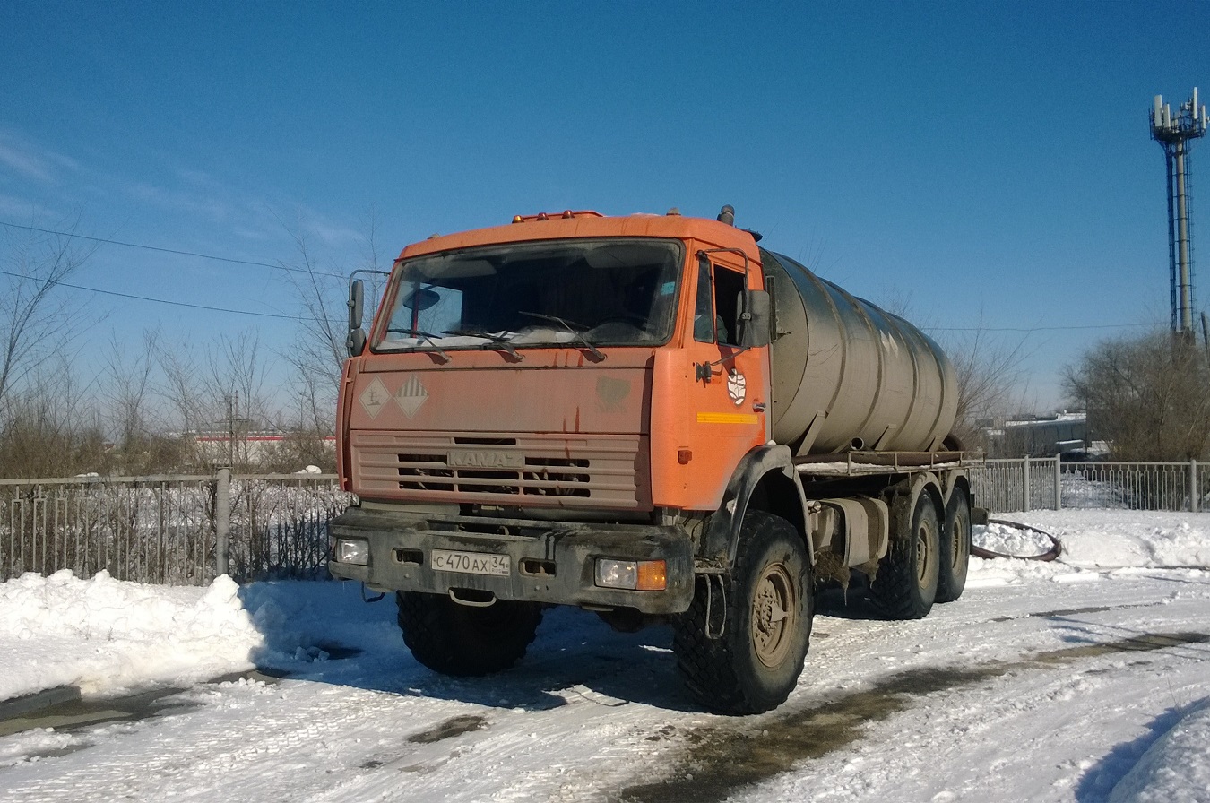 Волгоградская область, № С 470 АХ 34 — КамАЗ-43118-10 [43118K]