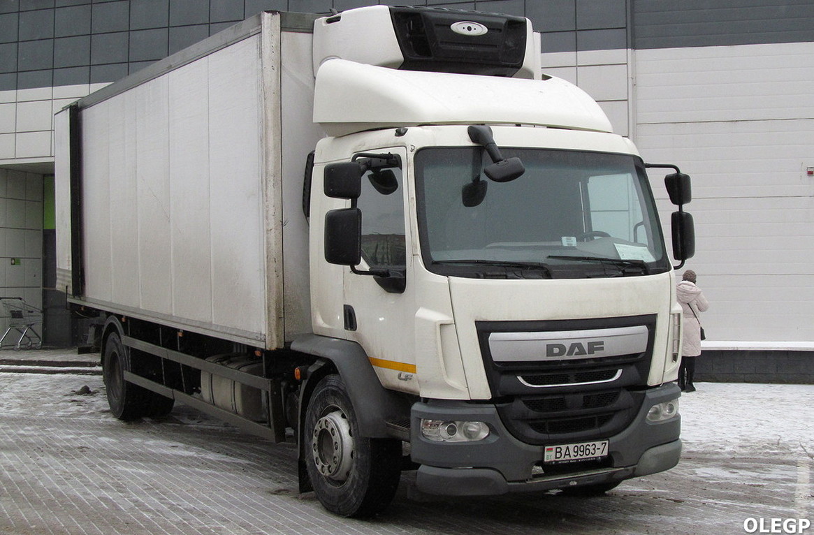 Минская область, № ВА 9963-7 — DAF LF Euro6 FA