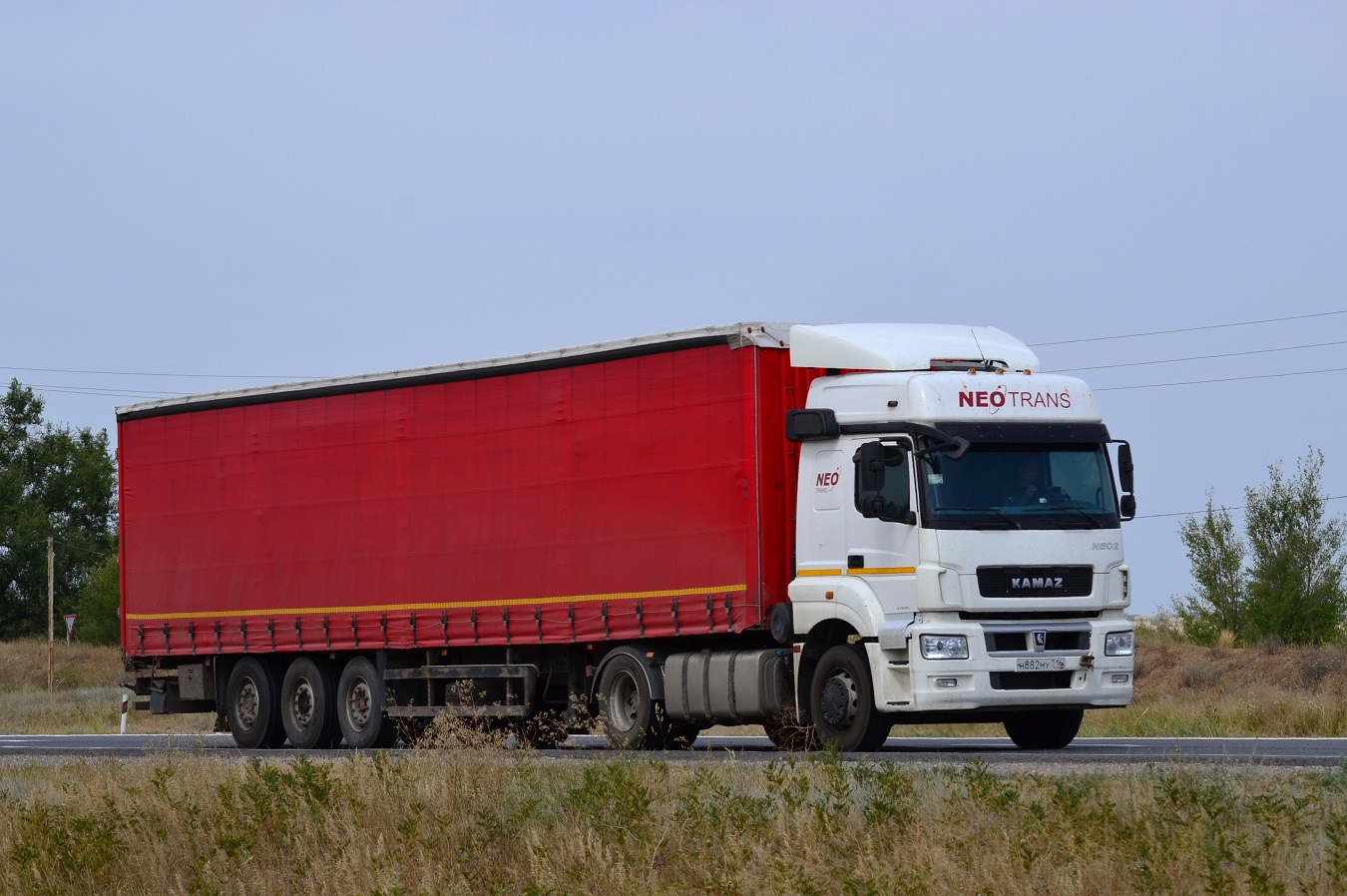 Татарстан, № Н 882 МУ 716 — КамАЗ-5490-S5(87)