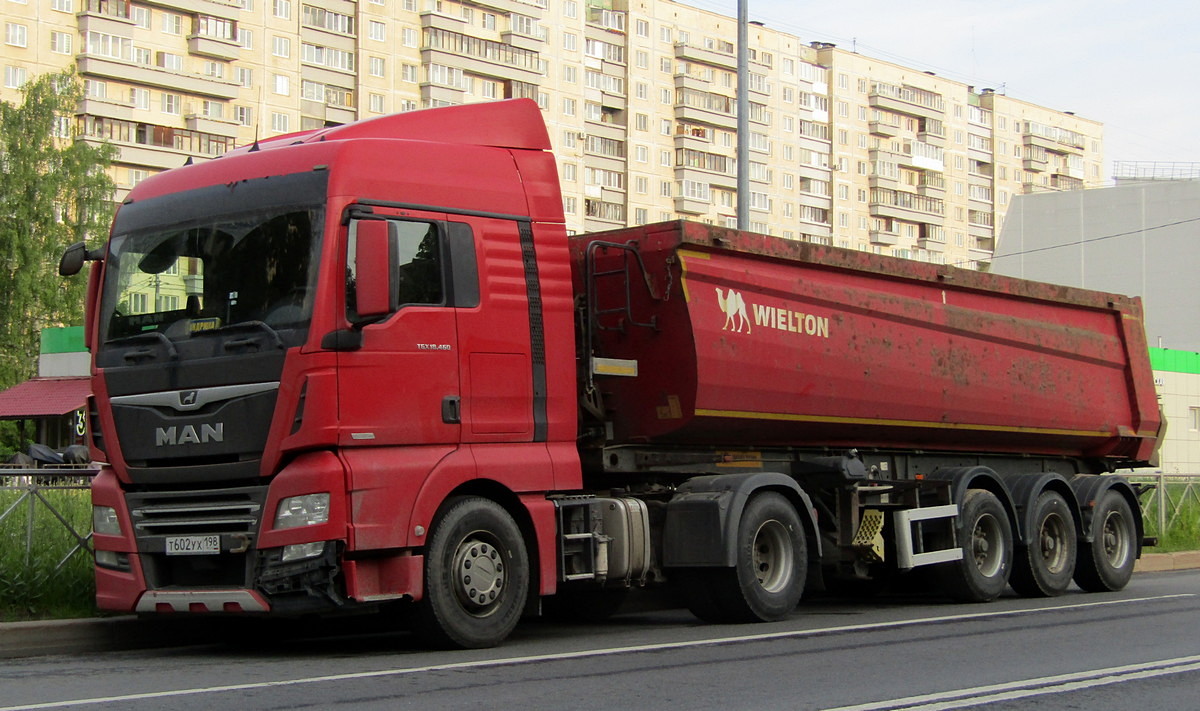 Санкт-Петербург, № Т 602 УХ 198 — MAN TGX ('2016) 18.460