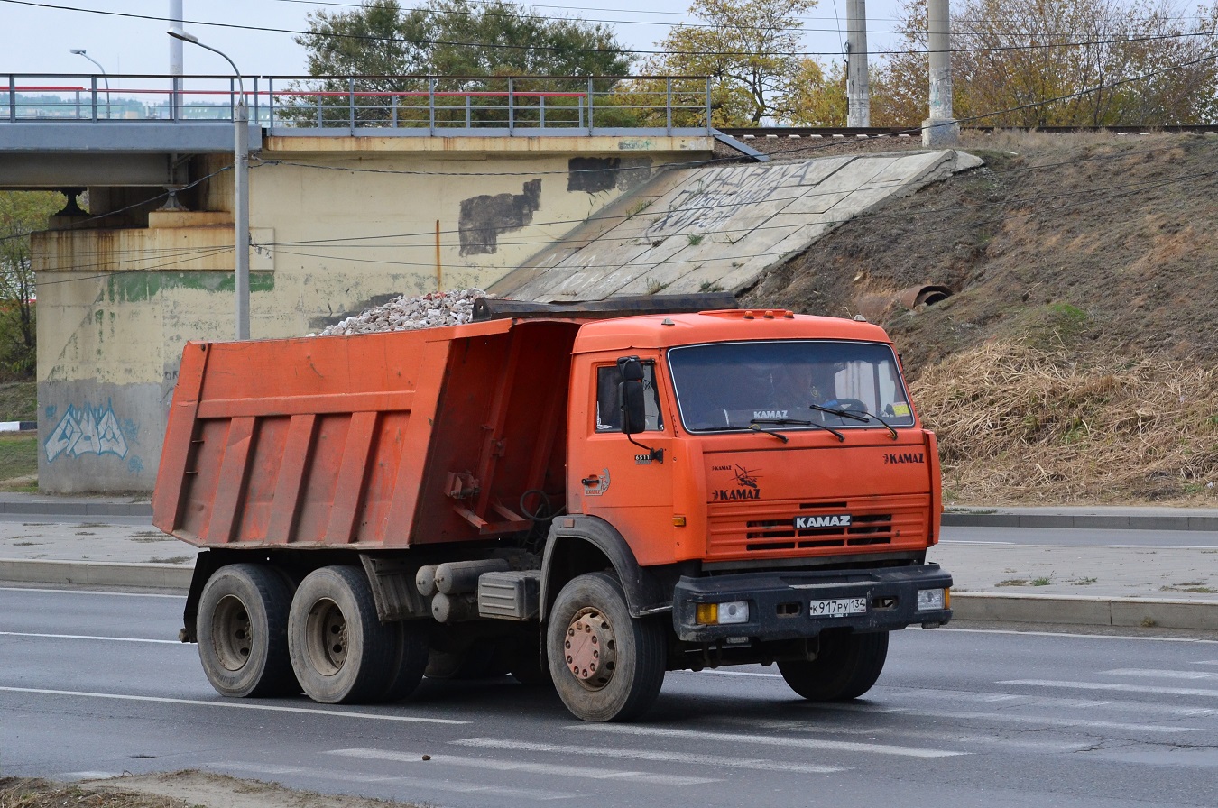 Волгоградская область, № К 917 РУ 134 — КамАЗ-55111-01 [55111A]