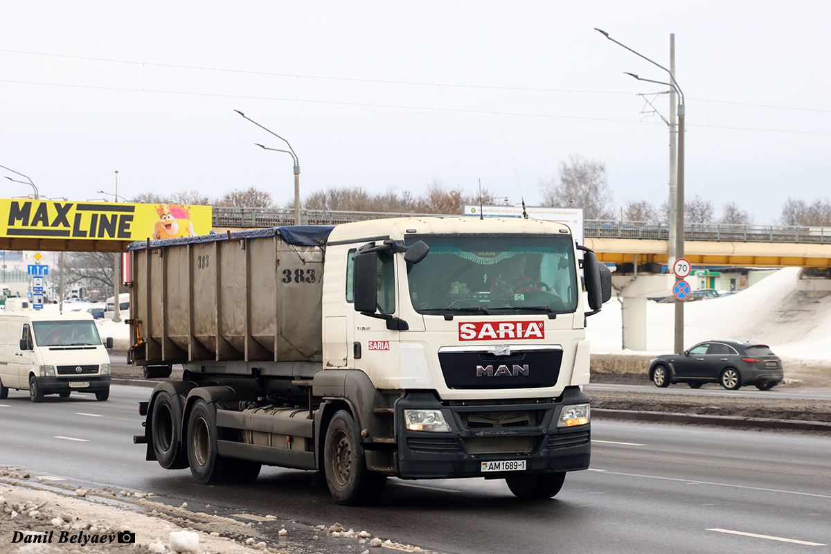 Брестская область, № АМ 1689-1 — MAN TGS (общая модель)
