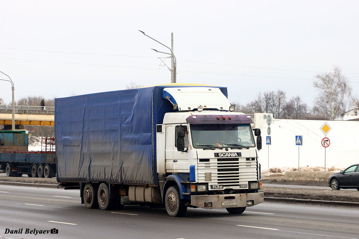Минск, № АХ 6727-7 — Scania (II) R113M