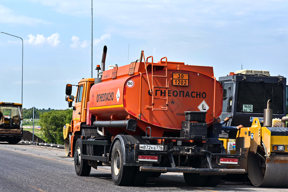 Татарстан, № М 872 КЕ 716 — КамАЗ-53605 (общая модель)