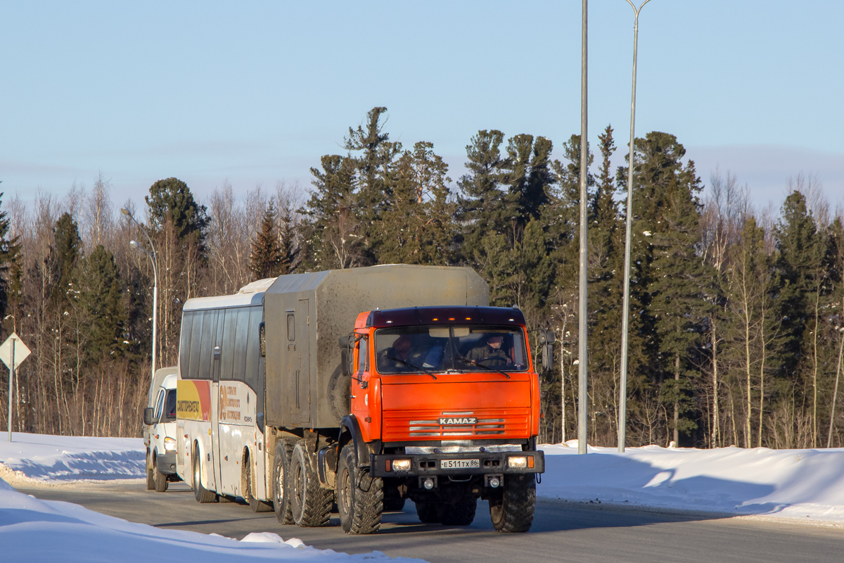 Ханты-Мансийский автоном.округ, № Е 611 ТХ 86 — КамАЗ-6522 [652200]