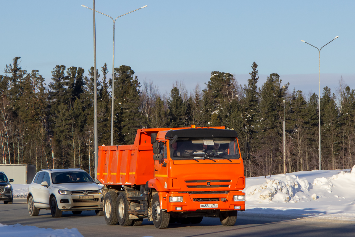 Ханты-Мансийский автоном.округ, № В 658 НУ 186 — КамАЗ-65115-A5(48)
