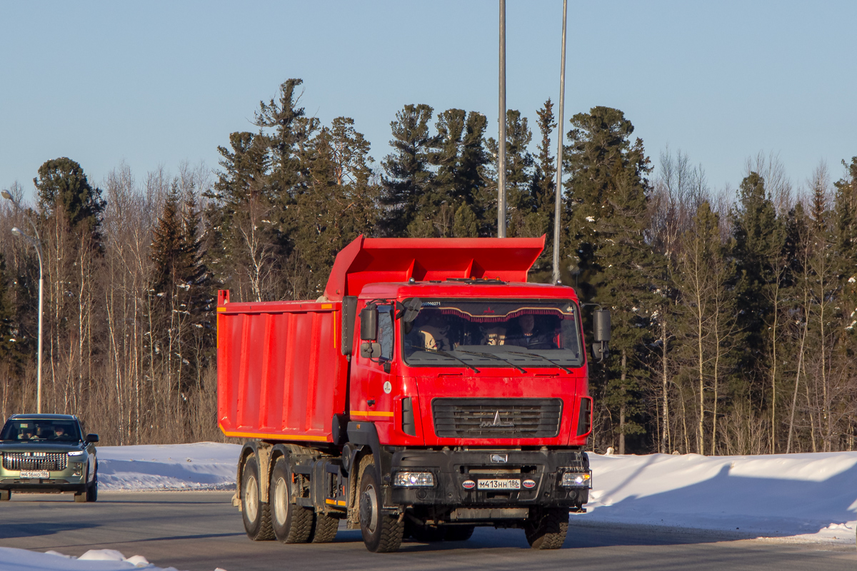 Ханты-Мансийский автоном.округ, № М 413 НН 186 — МАЗ-650108
