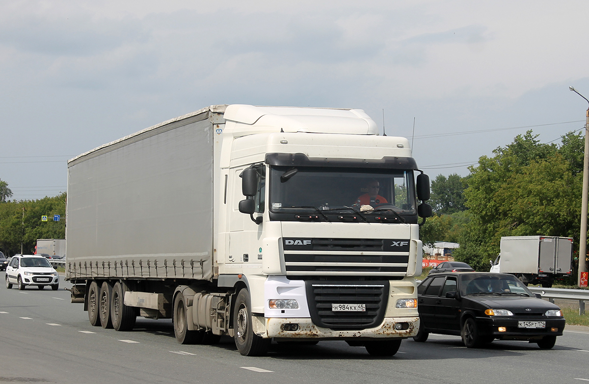 Курганская область, № Н 984 КХ 45 — DAF XF105 FT