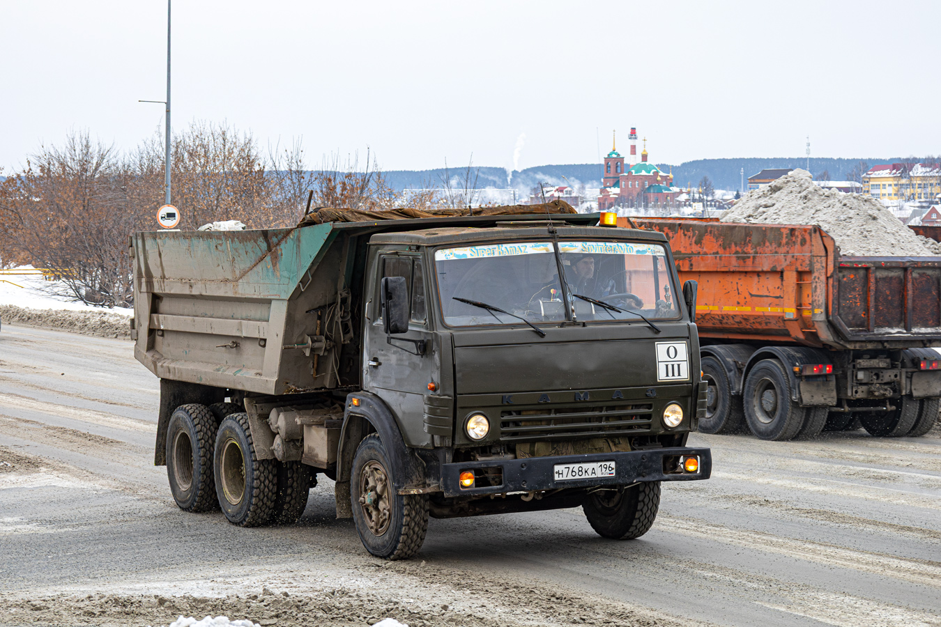 Свердловская область, № Н 768 КА 196 — КамАЗ-55111 [551110]
