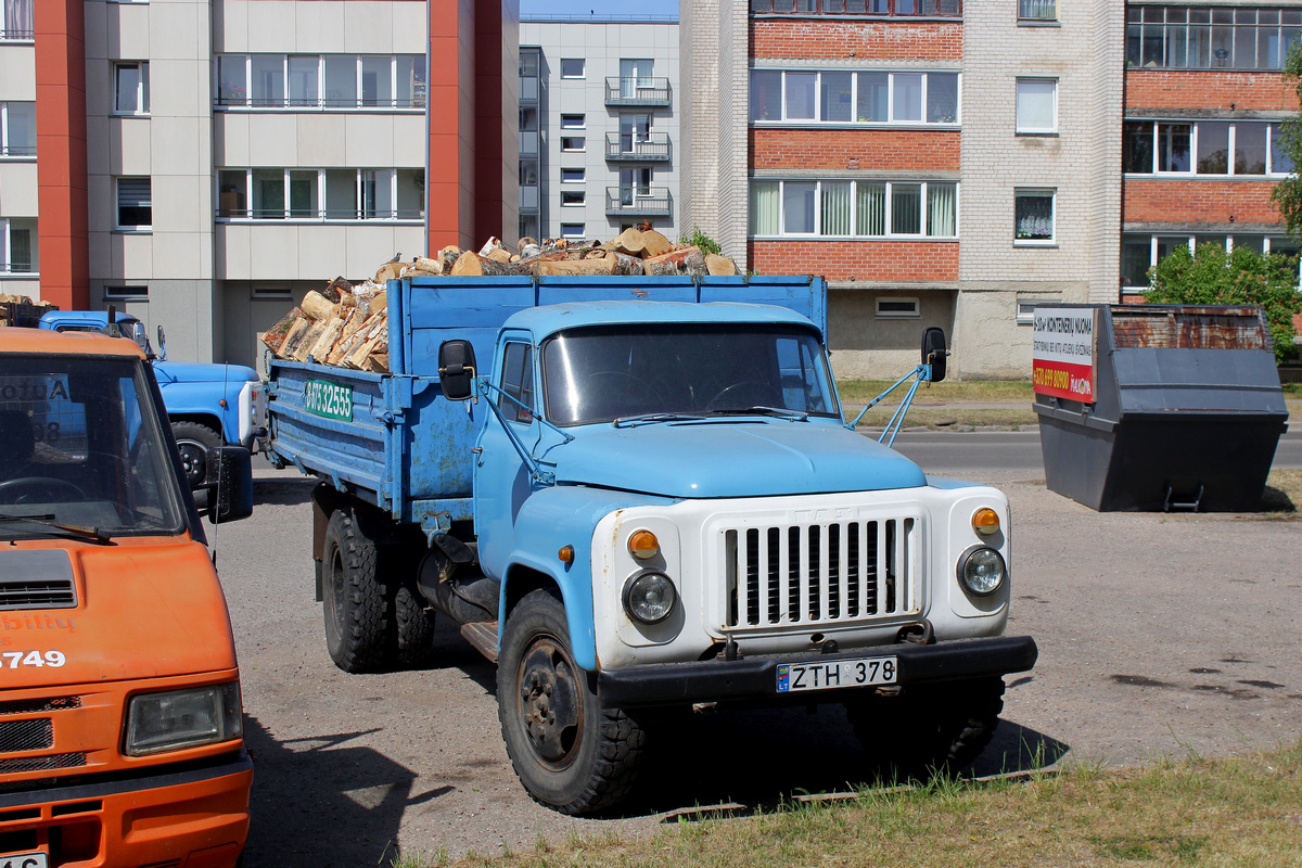 Литва, № ZTH 378 — ГАЗ-52-04