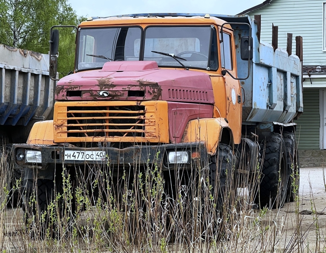 Калужская область, № Н 477 ОС 40 — КрАЗ-6322