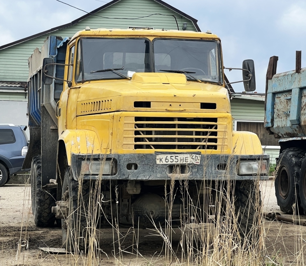 Калужская область, № К 655 НЕ 40 — КрАЗ (общая модель)