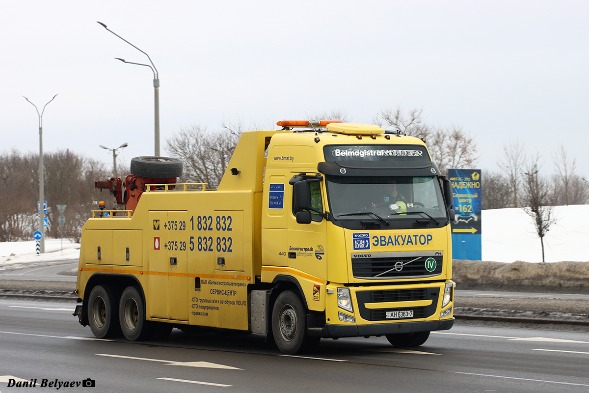 Минск, № АН 6363-7 — Volvo ('2002) FH12.440