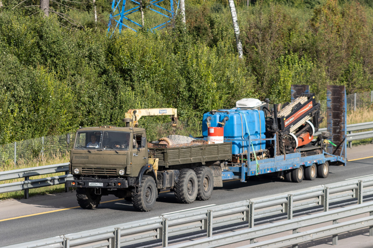 Краснодарский край, № А 853 АТ 193 — КамАЗ-43105