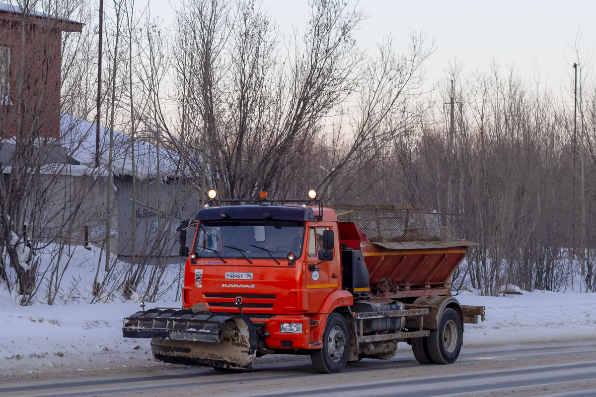 Ханты-Мансийский автоном.округ, № Р 464 ЕР 186 — КамАЗ-43253 (общая модель)
