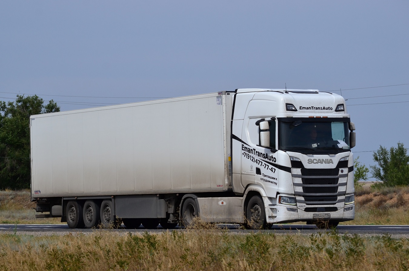 Челябинская область, № К 054 ЕК 774 — Scania ('2016) S440